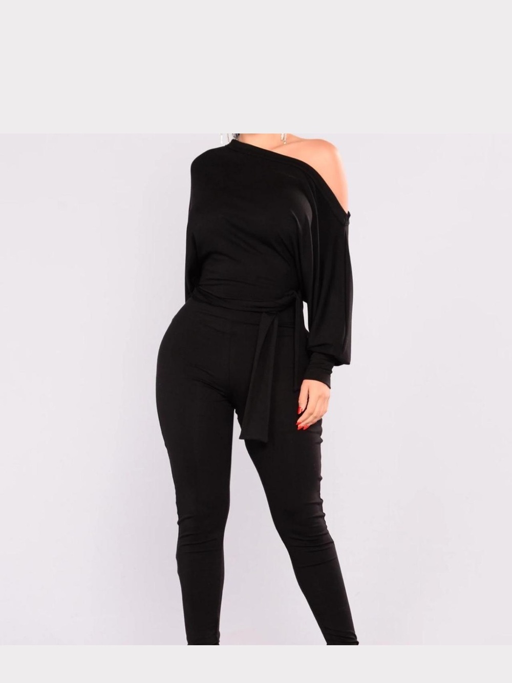 Fashion Nova Lounger Jumpsuit
